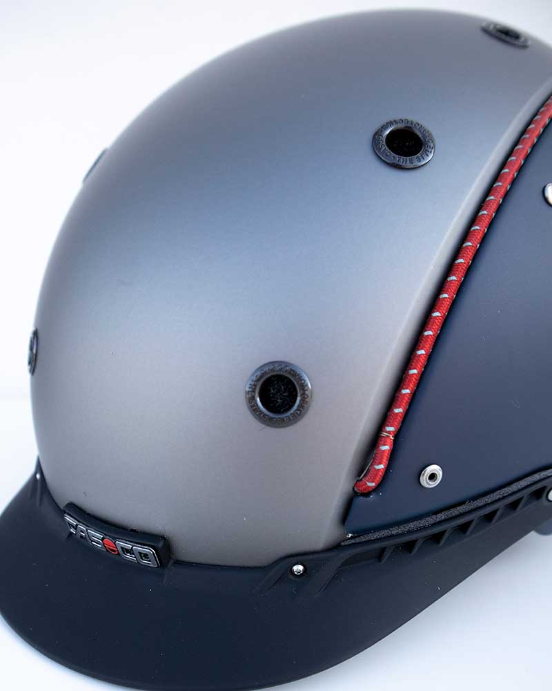 2 Red Laces with White Stripes My Style for Helmets - Casco