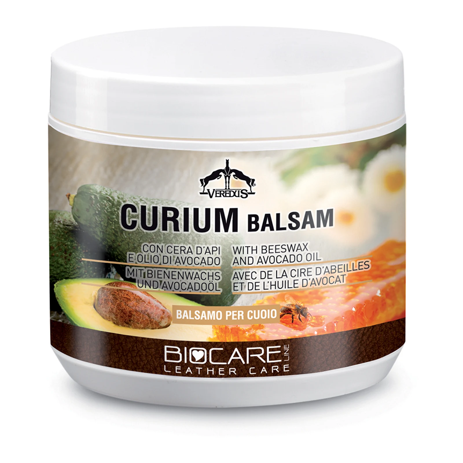 Baume pour cuir à la cire d'abeille Curium Balsam 500 ml - Veredus