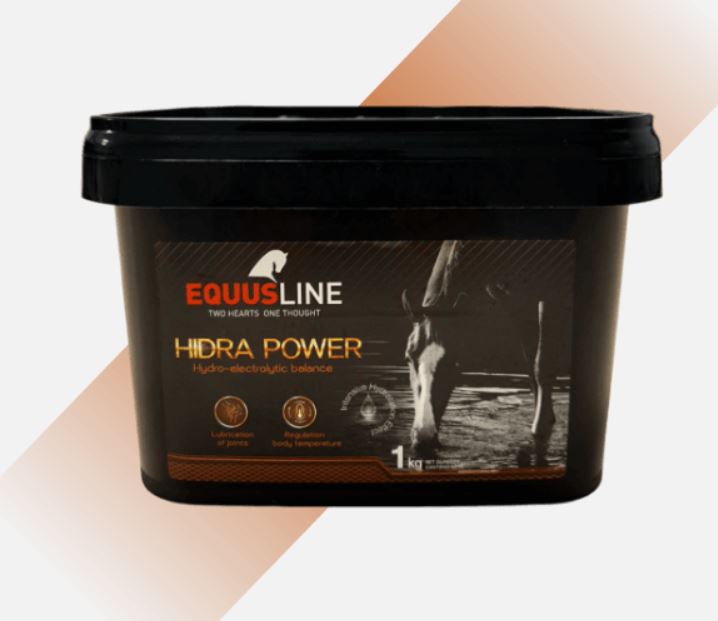 Complément alimentaire que favorece el equilibrio hidrico et electrolítico du cheval(1KG)-Hidra Power - Equus Line