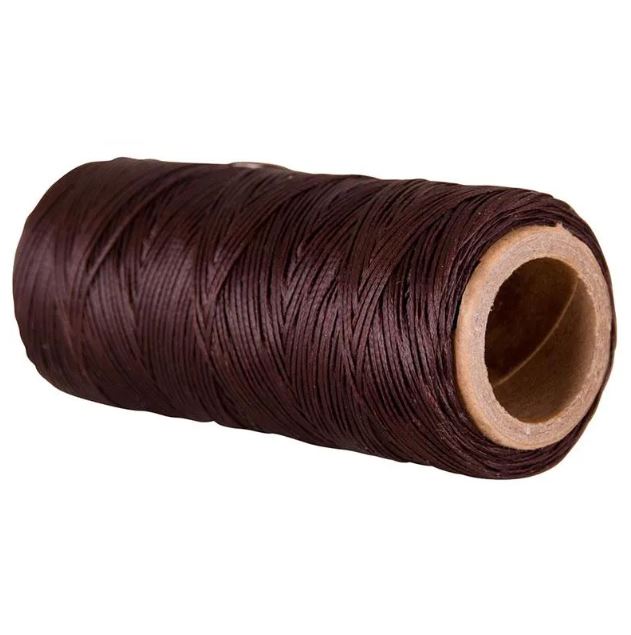 Brown braiding thread (100 meters) - Premiere
