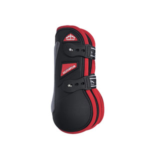 Black and red front tendon jumping boots Olympus - Veredus
