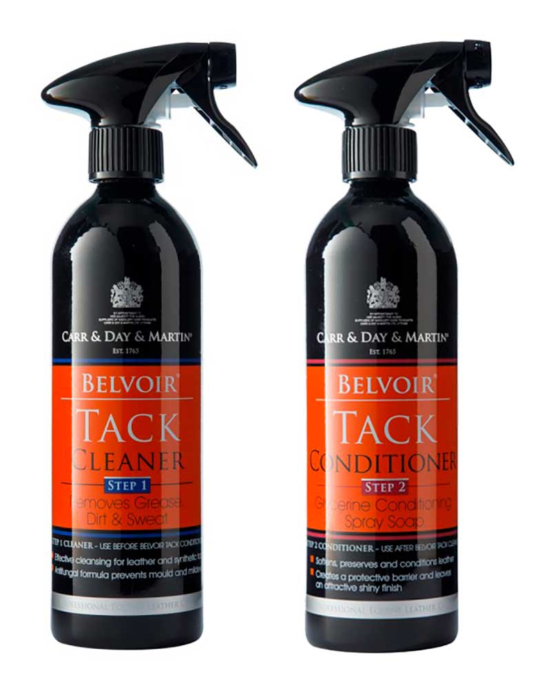 Nettoyant et conditionneur de cuir (Étape 1 et 2) Tack cleaner (step 1) &amp; conditioner (step2) - Carr&Day&Martin