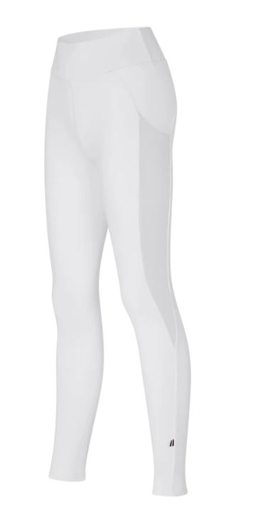 Leggings d'hiver blanc (full grip) pour junior KLValerie - Kingsland