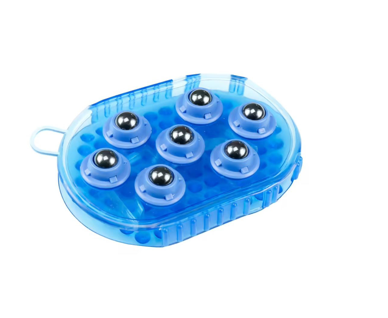 Gant de nettoyage et de massage bleu - Premiere