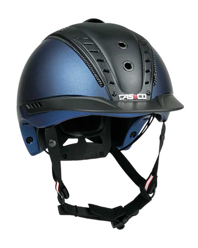 Dark blue and black horse riding helmet Mistrall 2 Edition - Casco