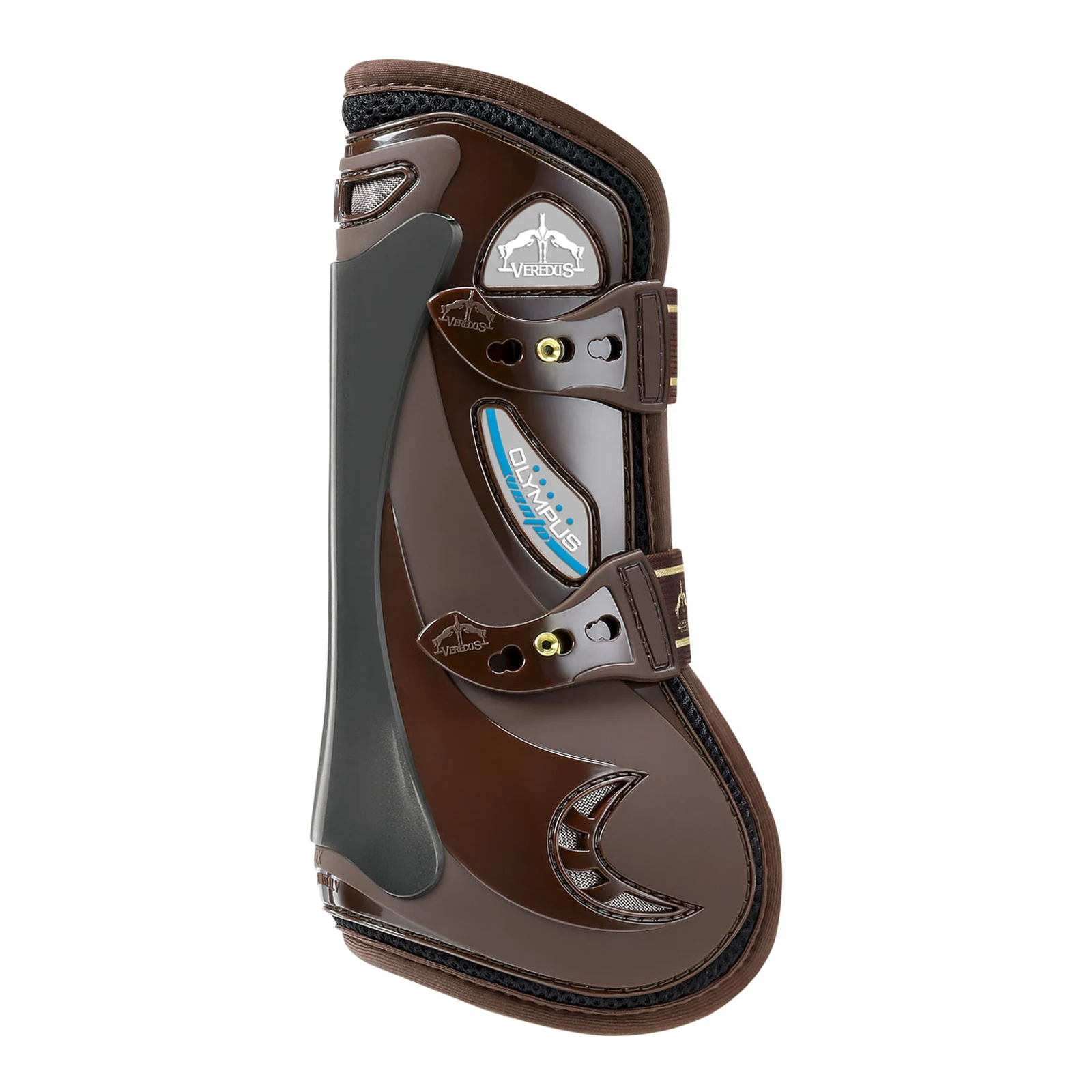 Brown front tendon jumping boots Olympus Vento - Veredus