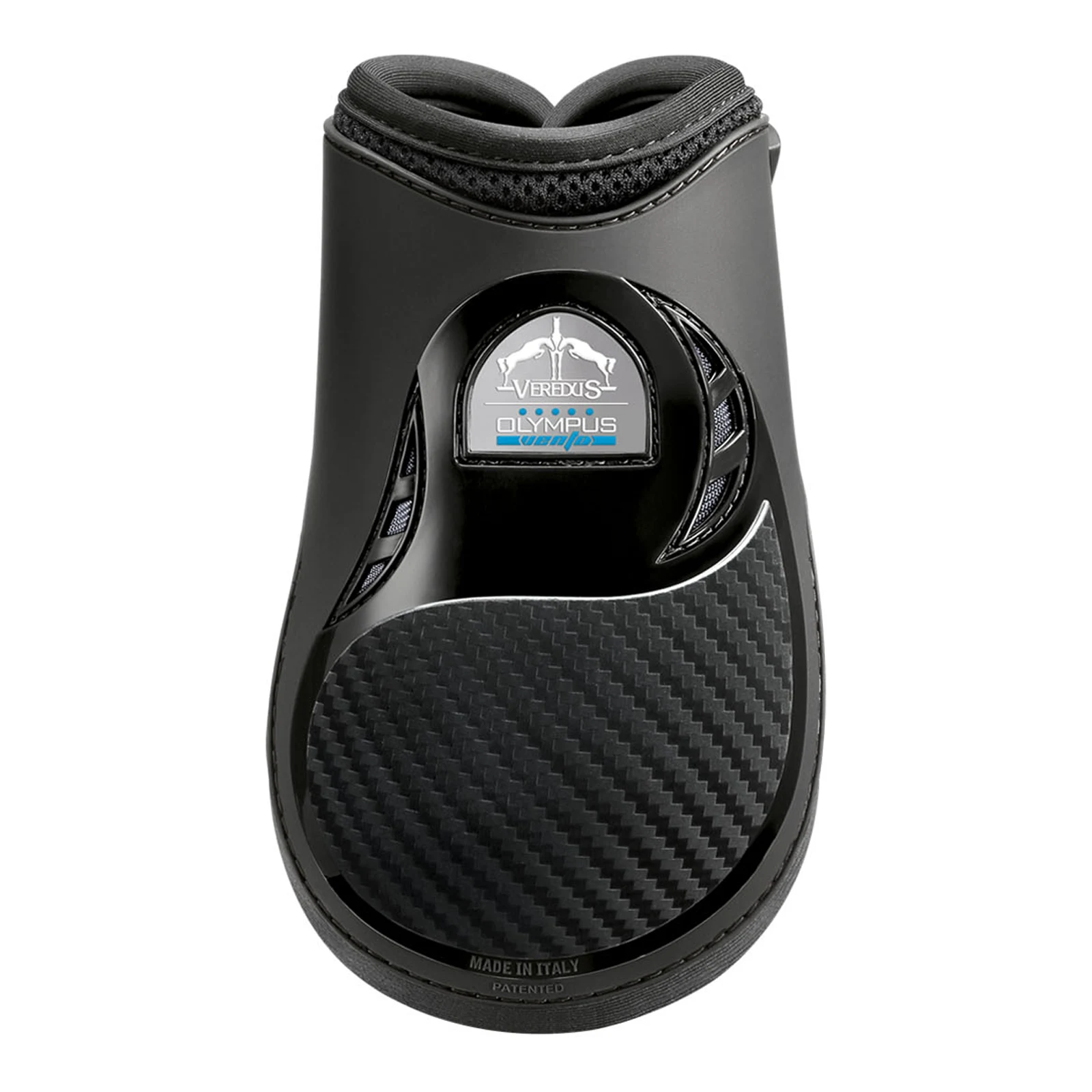 Black rear fetlock jumping boots Olympus Vento - Veredus