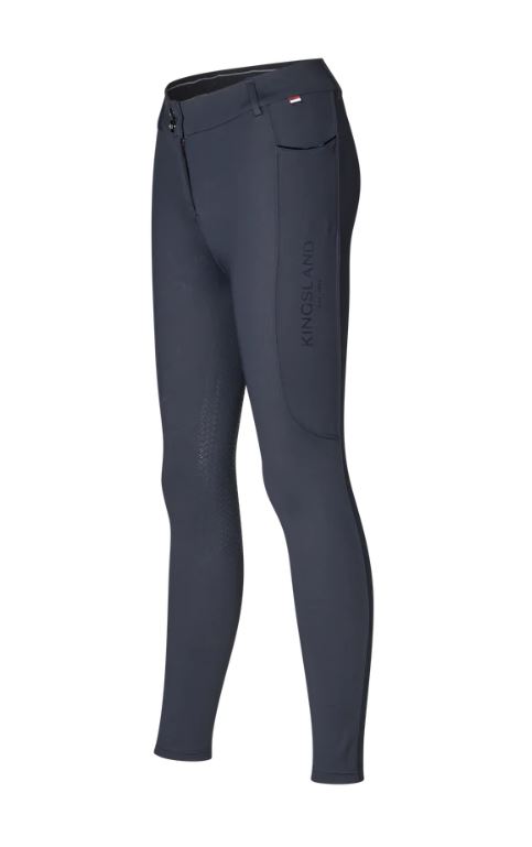 Black winter pants (full grip) for women with side pocket – KLKornelia - Kingsland