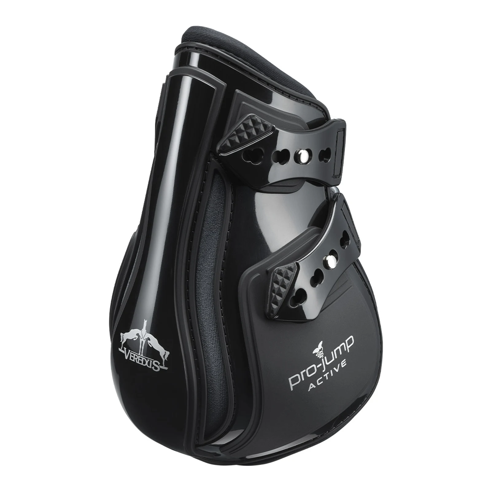 Protectores traseros negros de salto Pro Jump Active - Veredus