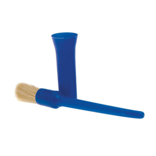 Pinceau bleu avec capuchón spécial pour sabots - Hispano Hípica