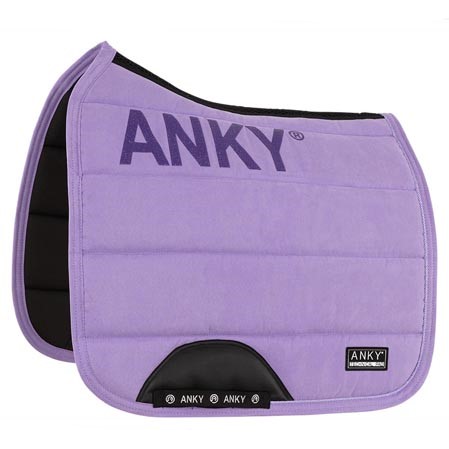 Lilac (paisley purple) dressage saddle pad - Anky