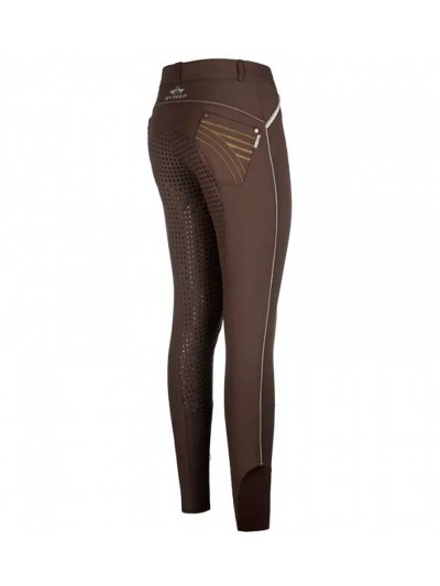 Pantalones marrones (grip rodilla) para mujer Sandy - HV Polo