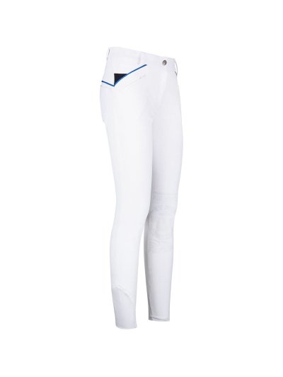 Pantalons blanc pour femme avec grip aux genoux Anna - HV Polo