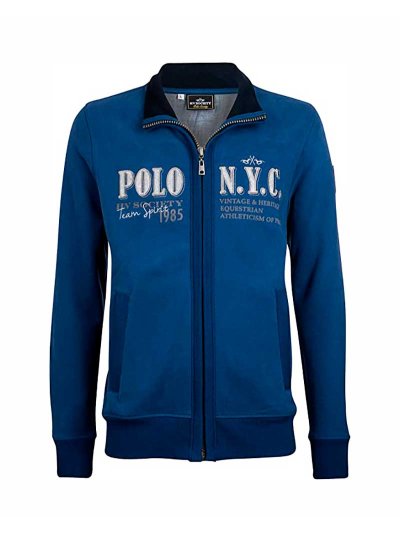 Sudadera polar azul índigo para hombre Melville - HV Polo