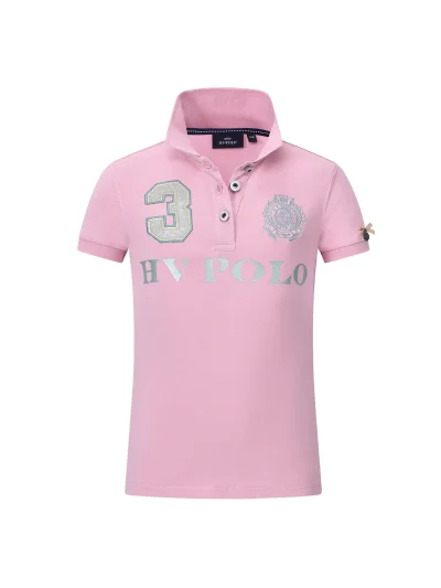 Polo rosa para niña Favouritas EQ - HV Polo
