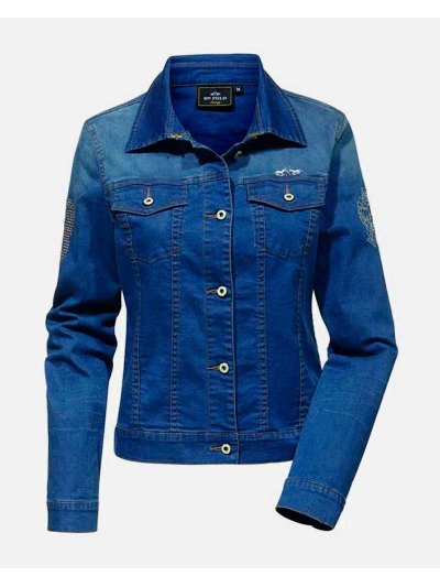 Light denim jacket for women Charice - HV Polo