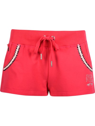 Pink women’s shorts with drawstring – Nio model - HV Polo