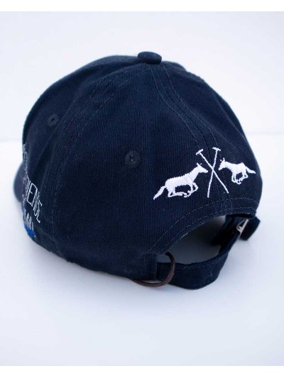 Light blue denim cap with white and electric blue embroidery Bay - HV Polo - imagen 3