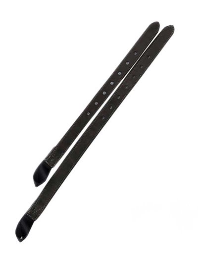 Latiguillos de recambio en cuero negro para silla Innova Standard/Extended - WINTEC/Bates