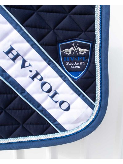 Sudadero de salto azul marino, blanco y azul claro para caballo (full) Haxtun - HV Polo - imagen 2