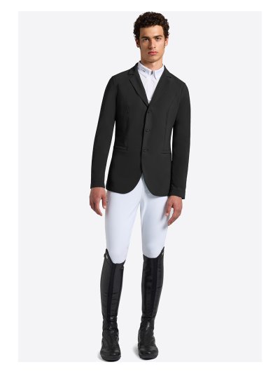 Americana de competición negra de jersey técnico para hombre - RG