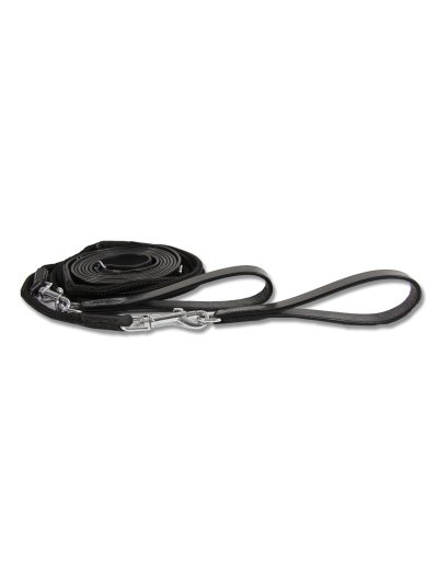 Riendas de de tiro de dos piezas color negro para caballo - Waldhausen