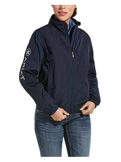 Bomber matelassée bleu marine pour femme Stable team - Ariat