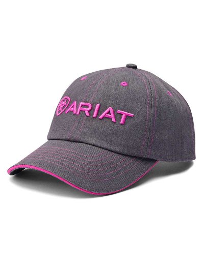 Casquette gris et fuchsia Team II - Ariat
