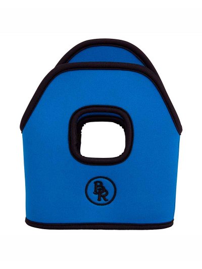 Blue Neoprene Stirrup Cover to Protect the Saddle - BR