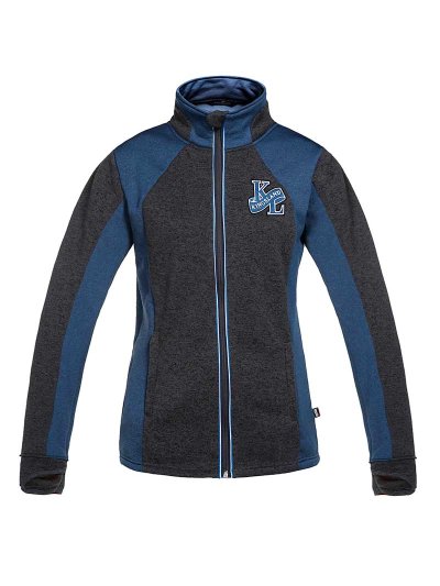 Veste polaire d'entraînement gris et bleu pour femme Buttercup - Kingsland