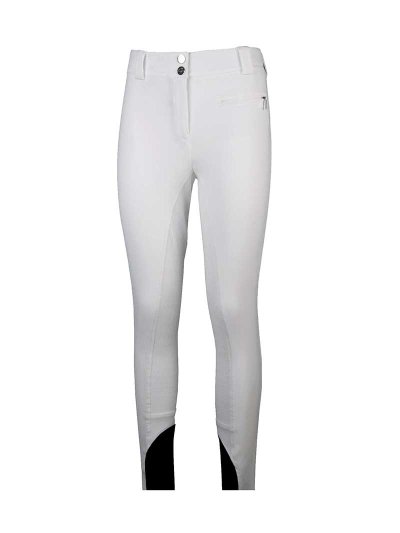 Pantalons d'hiver blanc (grip à fond intégral) pour femme Clare - Equiline