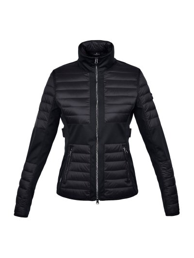 Veste matelassée entallada noire pour femme Maroon - Kingsland