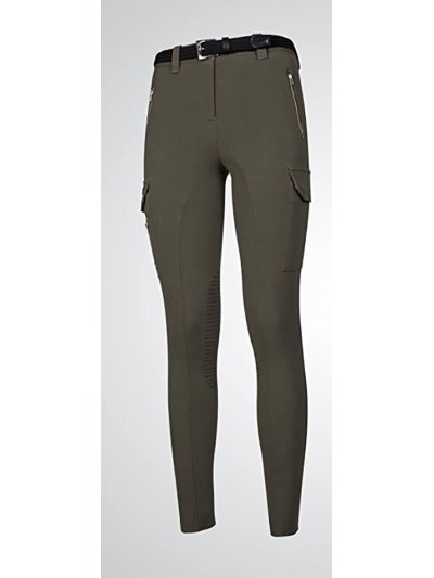 Green riding breeches for women Charlize - Equiline