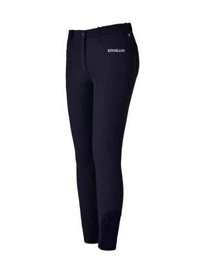 Pantalons d'hiver bleu marine (grip aux genoux) pour fille Kate - Kingsland