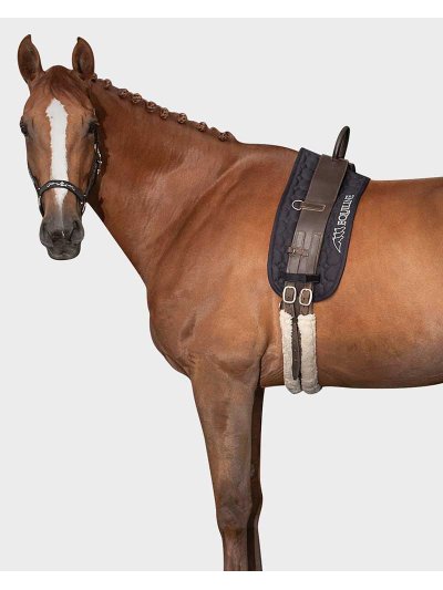 Almohadilla para la cincha azul oscuro - Equiline