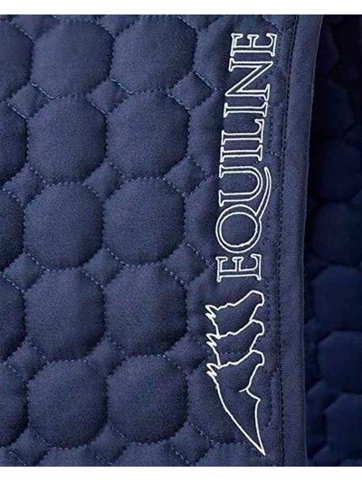 Almohadilla para la cincha azul oscuro - Equiline - imagen 3