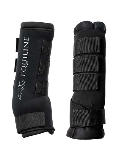 Pack de 2 protectores terapéuticos negros de descanso Cairo - Equiline
