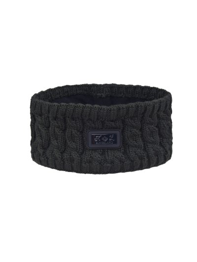 Banda gruesa de lana de ochos verde oscuro con interior polar Digby - Kingsland