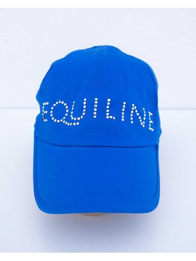 Royal blue cap with sparkling details – Silvy - Equiline