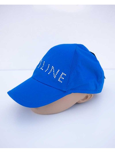 Royal blue cap with sparkling details – Silvy - Equiline - imagen 3