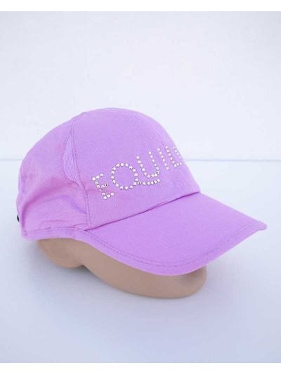 Lilac cap with sparkling details – Silvy - Equiline - imagen 2