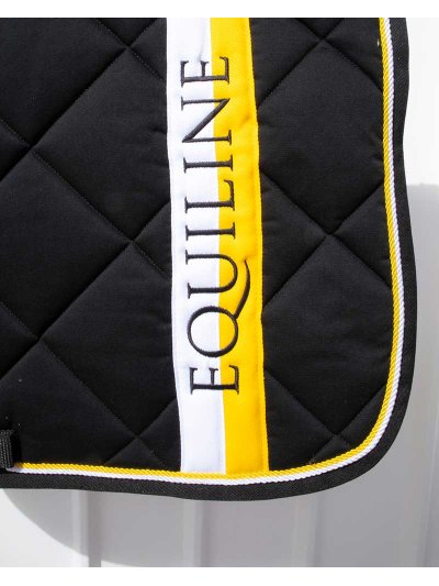 Sudadero de salto negro para caballo (full) Leroy - Equiline - imagen 2