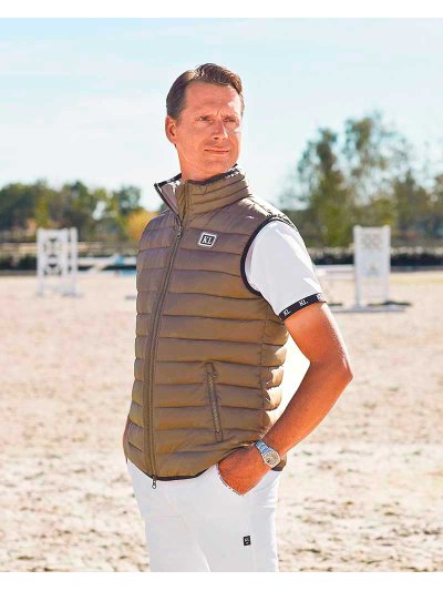 Gilet matelassé beige unisexe Muro - Kingsland