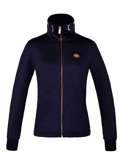 Veste d'entraînement bleu marine à col haut pour femme Tarifa - Kingsland