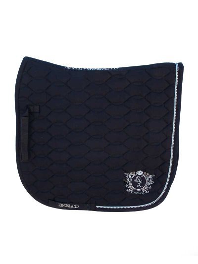 Sudadero de doma coolmax azul marino para caballo (full) Ubraye - Kingsland