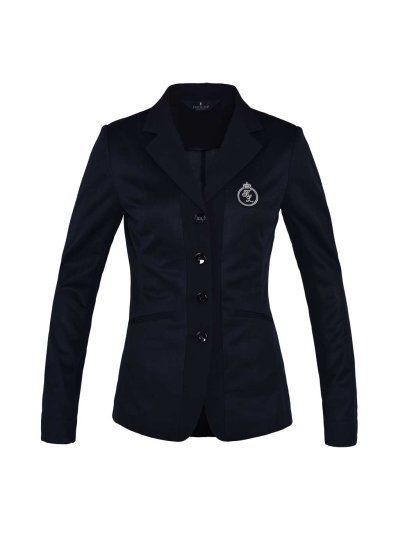 Veste de compétition de maille bleu marine pour femme Pierlas - Kingsland