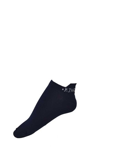 Calcetines tobilleros azul marino con brillantes para mujer Aiglun - Kingsland