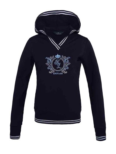Navy blue hoodie for woman – Nice - Kingsland