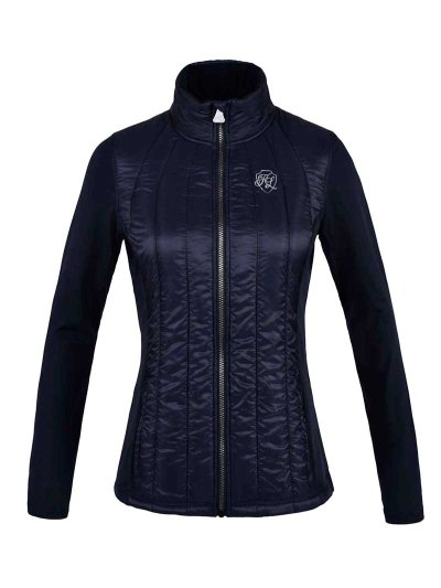 Veste d'entraînement matelassée bleu marine pour femme KLchapleau - Kingsland