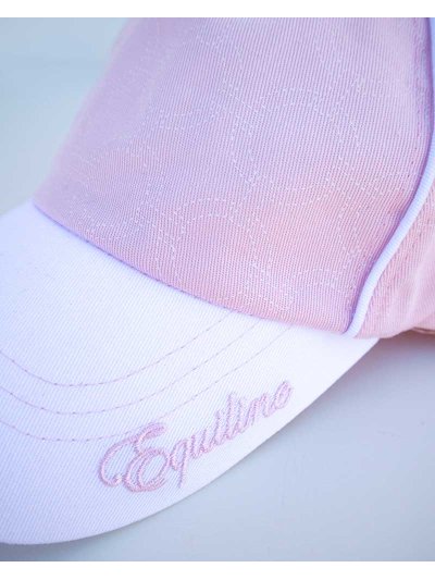 Light pink and white cap with pattern – Igan - Equiline - imagen 2